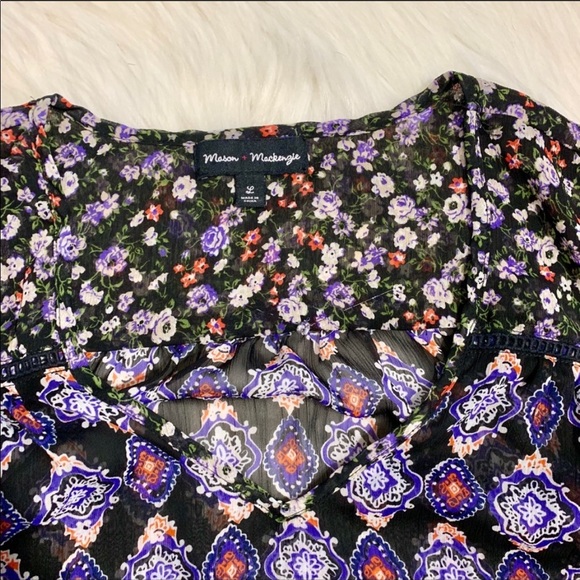 Mason + Mackenzie | Floral Blouse - Picture 4 of 8